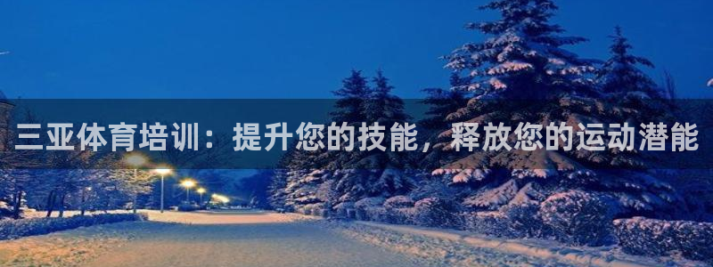 富联官网注册流程图：三亚体育培训：提升您的技能，释放您的运动