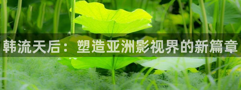 96视频人人：韩流天后：塑造亚洲影视界的新篇章